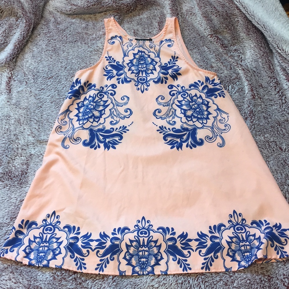 Lovely pink mini dress